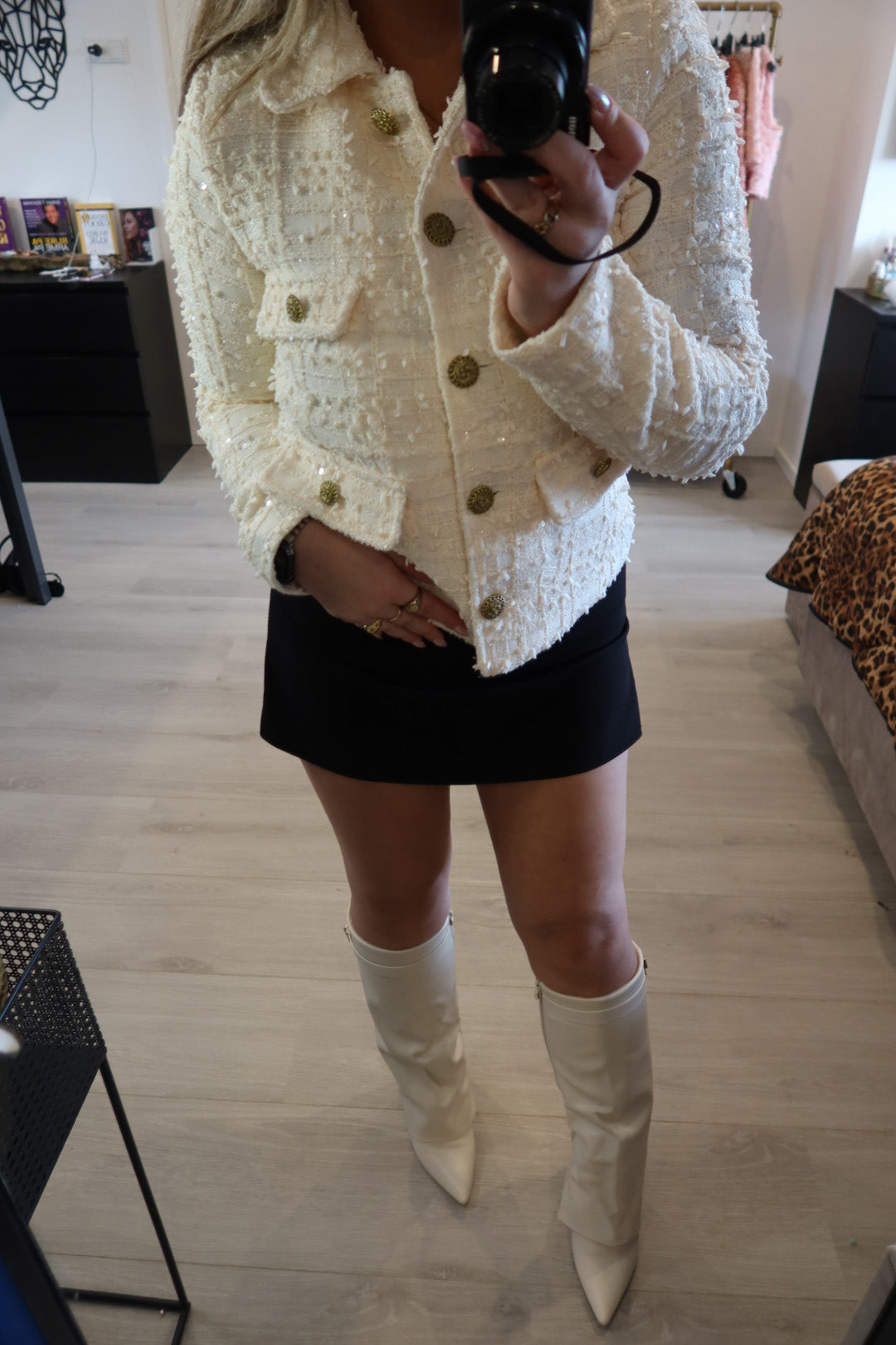 Kurtka Glamour Tweed