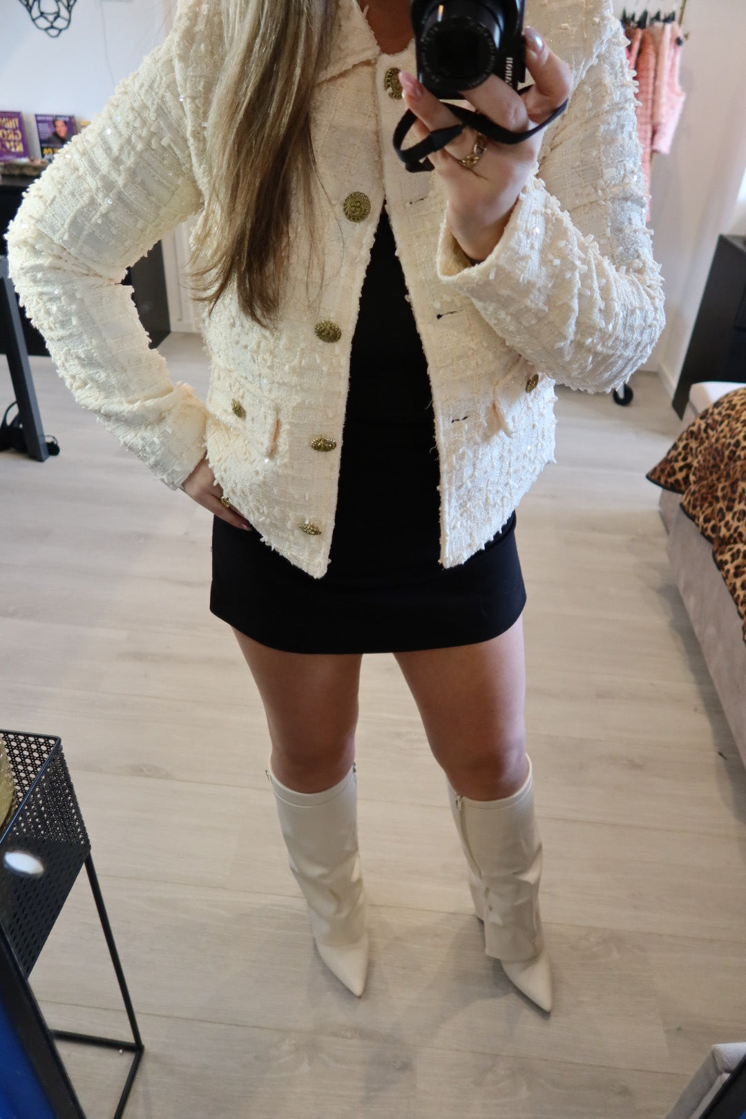 Kurtka Glamour Tweed